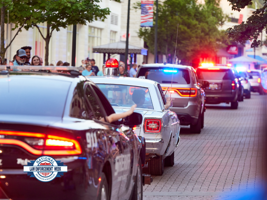 Light Cruise at the Branson Landing National Law Enforcement Week